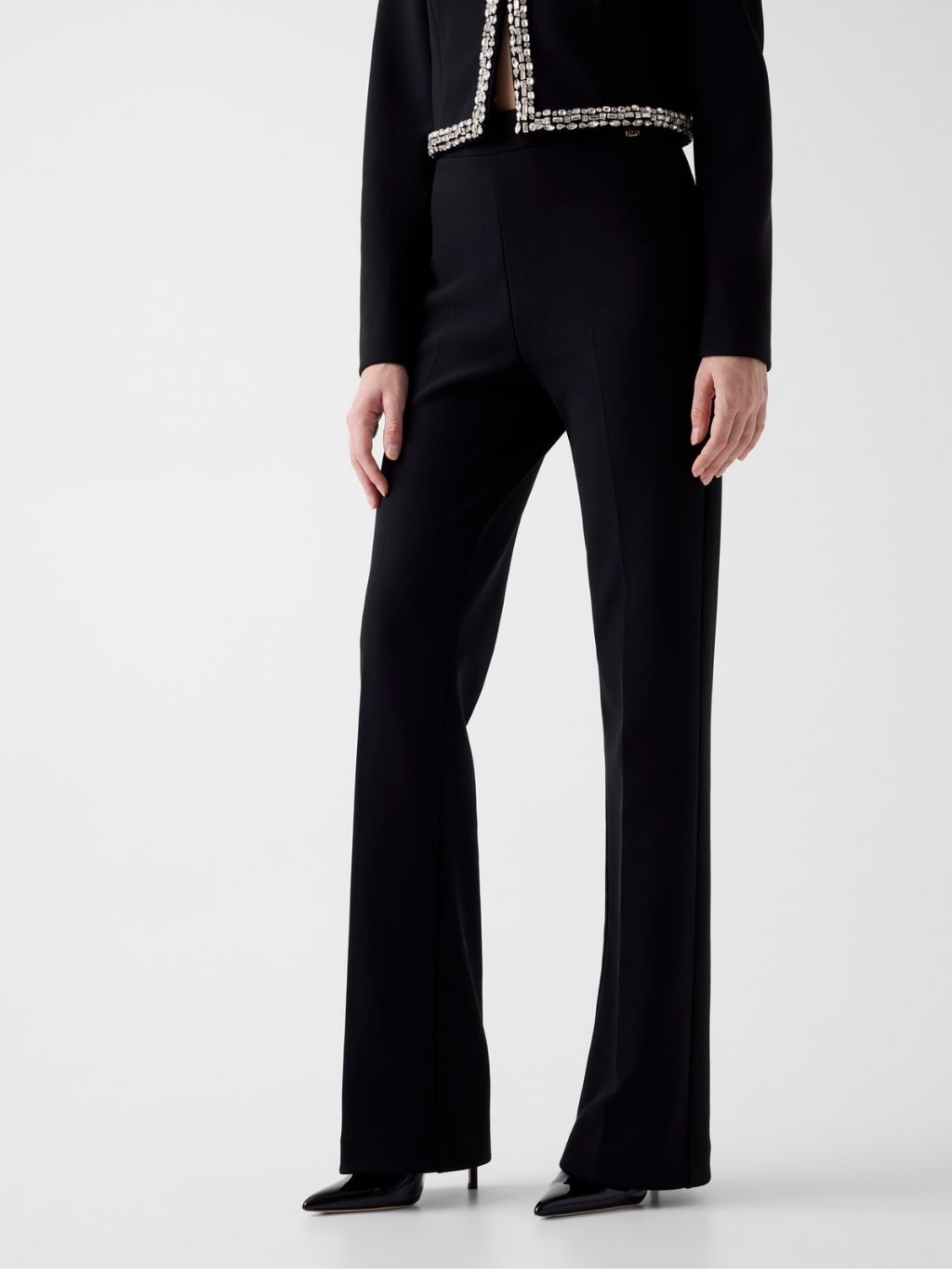 Pantaloni Frida, negru