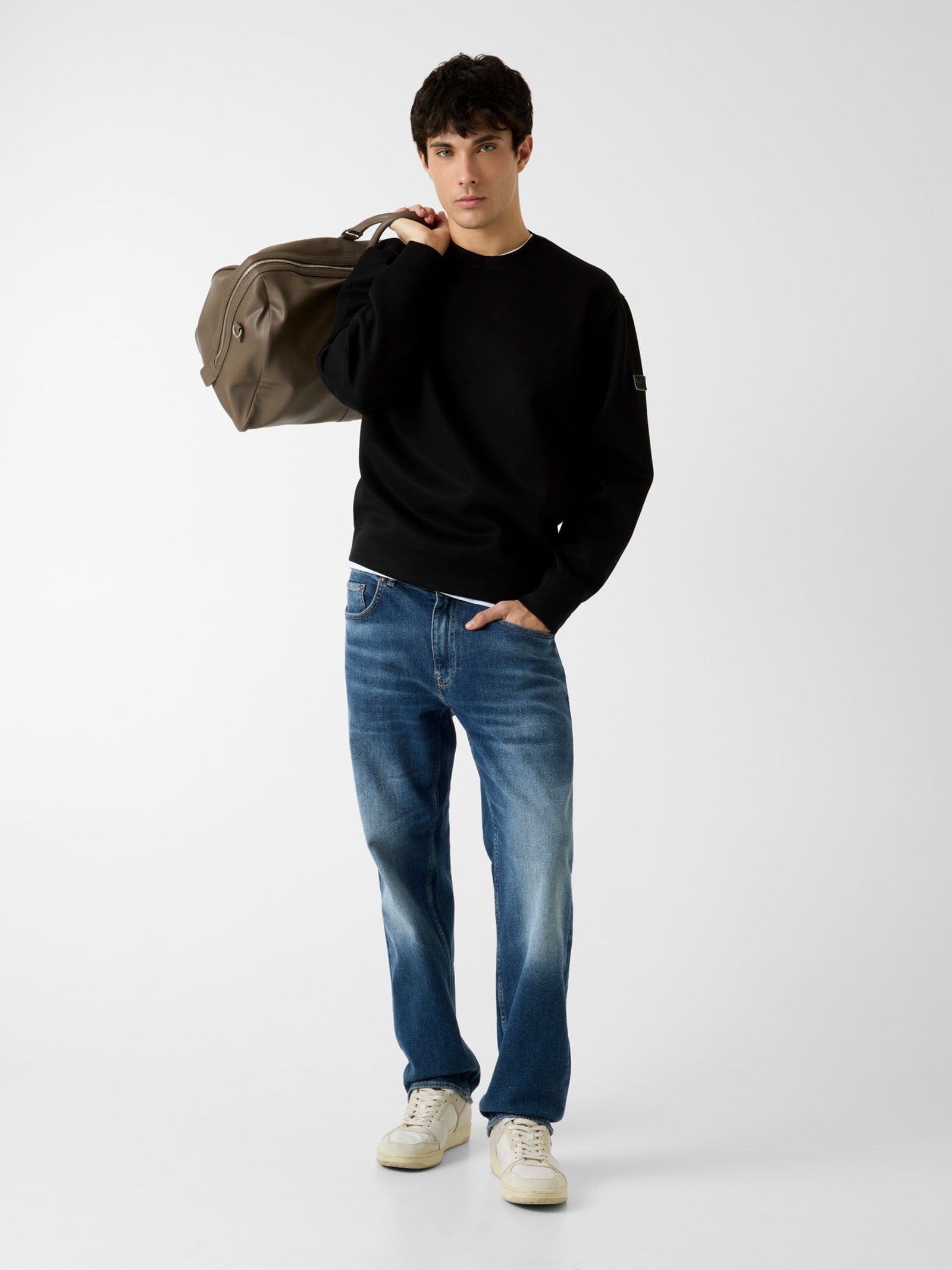 Hanorac New T.stretch, negru